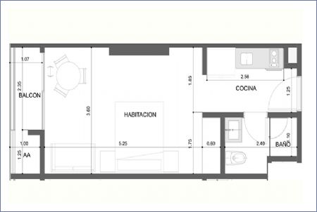 Imagen de Apartasuite Tipo A1 - Ambar Bio
